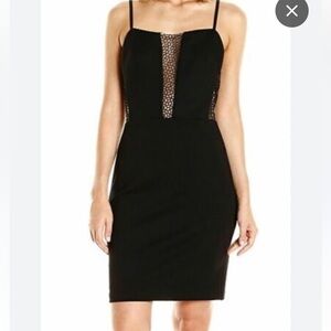 Bailey/44 Nordstrom black cutout cocktail dress XL